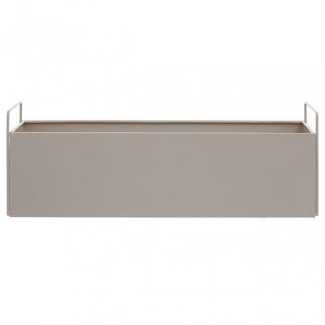 Asher Large Grey Wall Plant Box