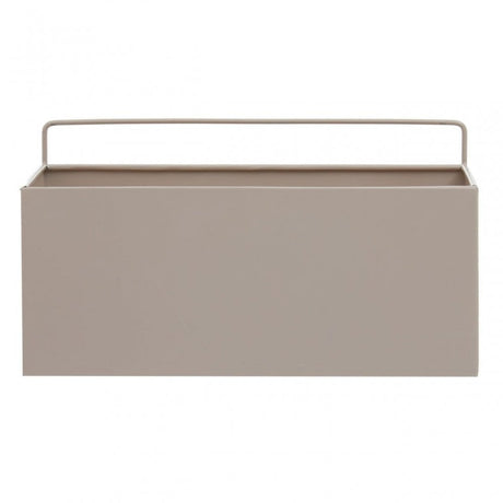 Asher Small Grey Wall Plant Box