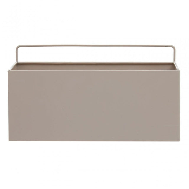 Asher Small Grey Wall Plant Box