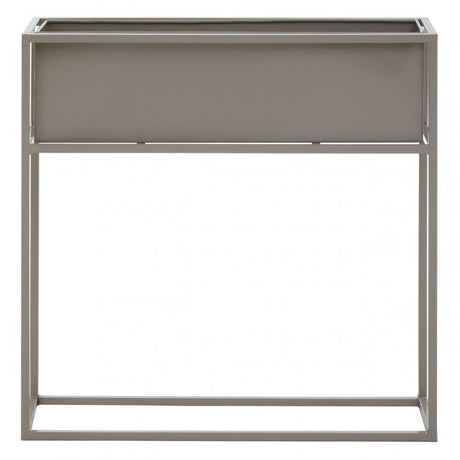 Asher Grey Floor Standing Plant Box