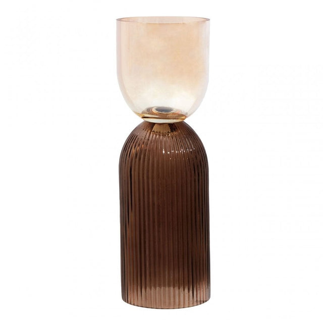 Esma Large Two Tone Glass Vase