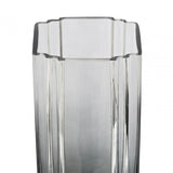 Edan Large Grey Ombre Glass Vase