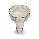 Esma Large Grey Glass Vase