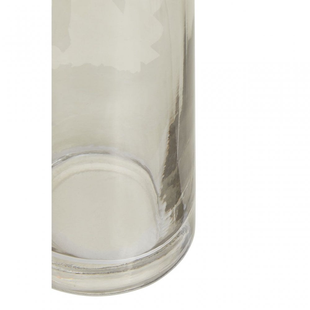 Esma Large Grey Glass Vase