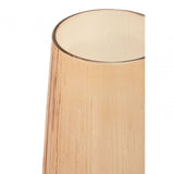 Esma Large Light Amber Glass Vase