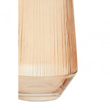 Esma Large Light Amber Glass Vase