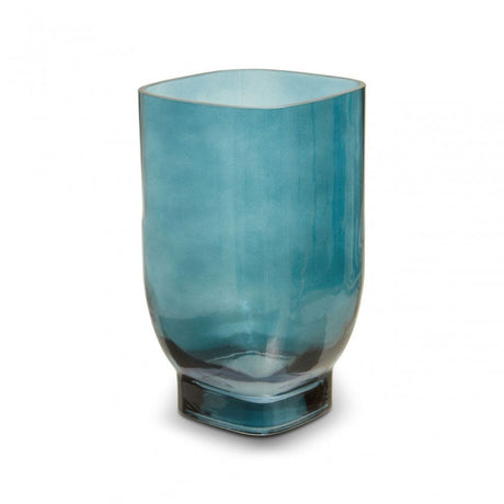 Emer Small Blue Glass Vase