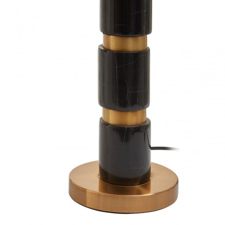 Elin Black Marble Table Lamp