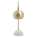Newton White Marble Base Desk Lamp
