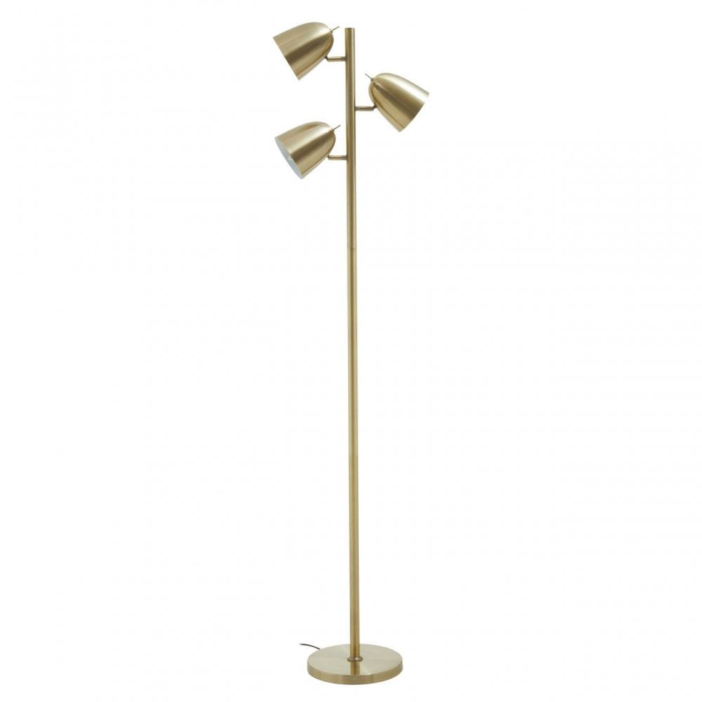 Newton Brass Finish Floor Lamp