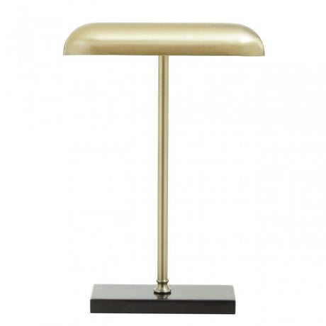 Newton Brass Finish Desk Lamp