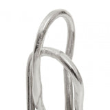 Prato Large Nickel Finish Sculpture