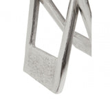 Prato Large Nickel Finish Sculpture