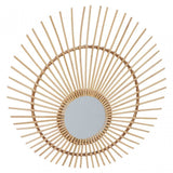 Mataram Natural Rattan Wall Mirror