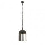 Preston Antique Black Pendant Light
