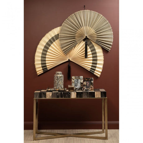 Doria Small White And Gold Finish Jar