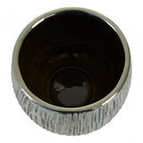 Hesper Small Silver Ceramic Planter