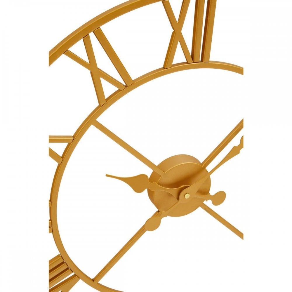 Vitus Gold Finish Wall Clock