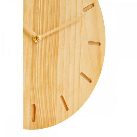 Vitus Natural Wood Effect Wall Clock