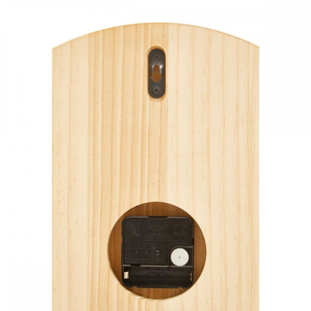 Vitus Natural Wood Effect Wall Clock