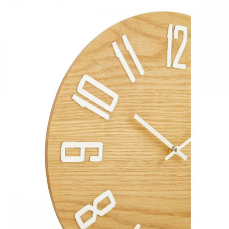 Vitus Natural Finish Wall Clock