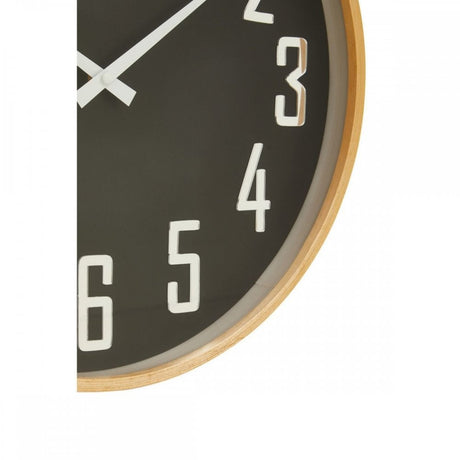 Vitus Black Wall Clock