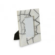 Marmara Small Black And White Marble Photo Frame