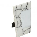 Marmara Small Black And White Marble Photo Frame