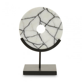 Marmara Black And White Marble Sculpture
