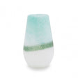 Celia Small Turquoise And White Vase