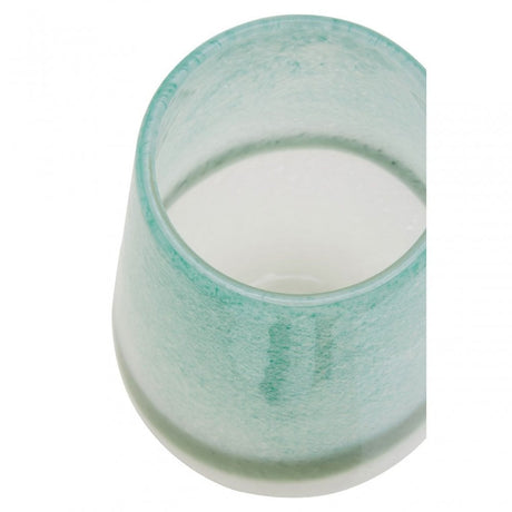 Celia Small Turquoise And White Vase