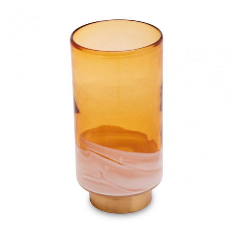 Cleo Large Amber Vase