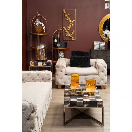 Cleo Large Amber Vase