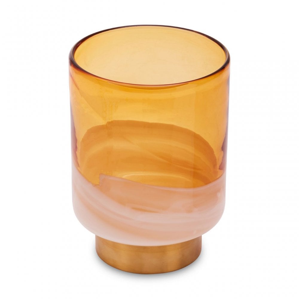 Cleo Small Amber Vase