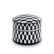 Marlo Geometric Print Ceramic Trinket Box