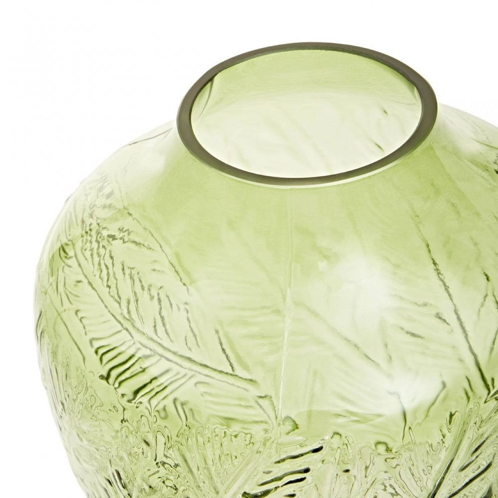 Corie Botanical Green Vase