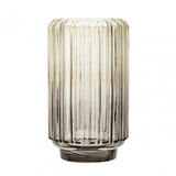 Chima Ribbed Glass Vase