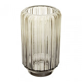 Chima Ribbed Glass Vase