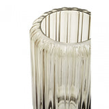 Chima Ribbed Glass Vase