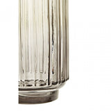 Chima Ribbed Glass Vase