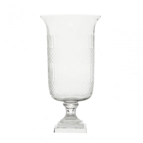 Cortina Large Diamond Cut Candle Holder