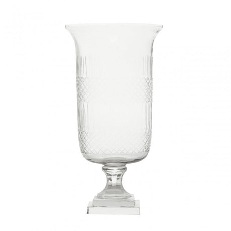 Cortina Large Diamond Cut Candle Holder