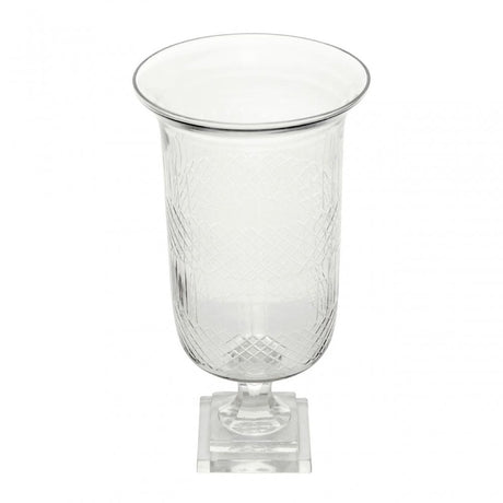 Cortina Large Diamond Cut Candle Holder