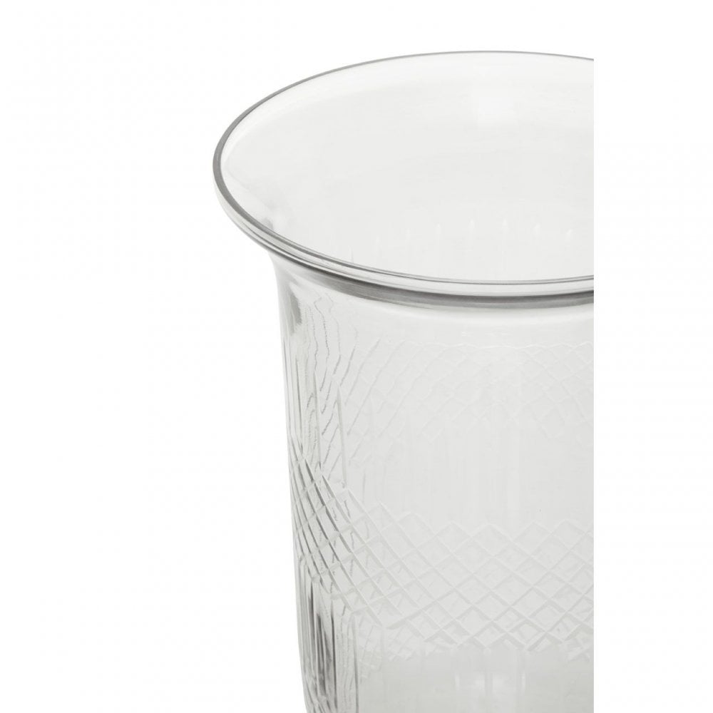 Cortina Large Diamond Cut Candle Holder