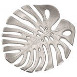 Prato Small Silver Finish Leaf Tray