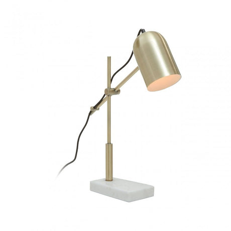 Equipoise Gold Shade Desk Lamp