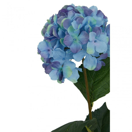 Fiori Hydrangea Stem Blue Flower - 74Cm