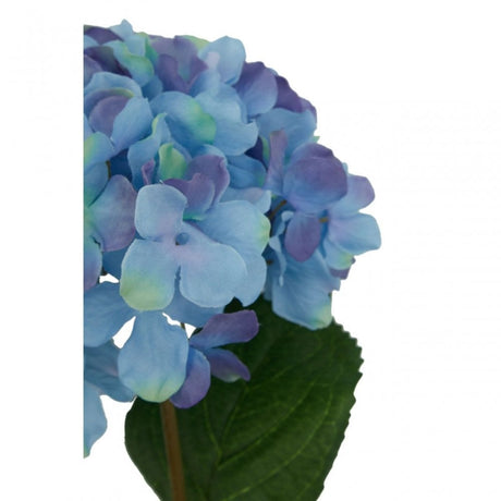 Fiori Hydrangea Stem Blue Flower - 74Cm
