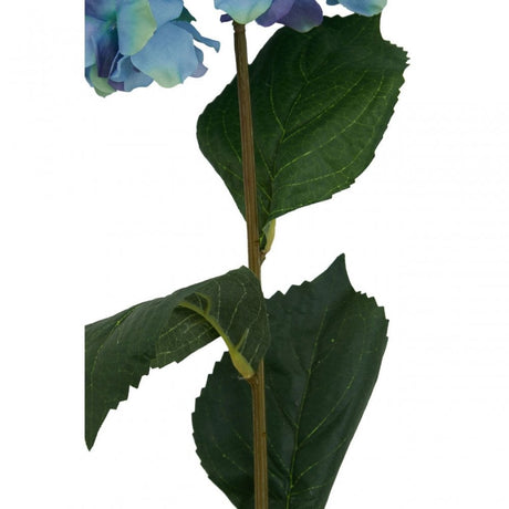 Fiori Hydrangea Stem Blue Flower - 74Cm