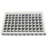 Davino Black And White Tray
